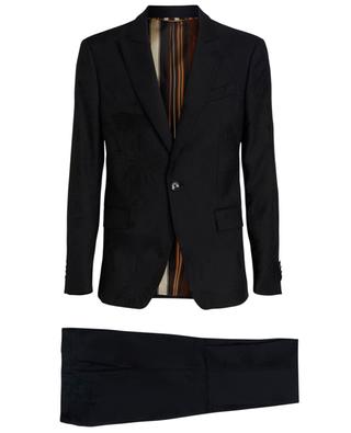 Jungle patterned jacquard suit ETRO