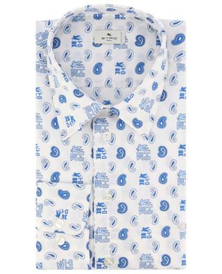 Paisley printed long-sleeved slim-fit shirt ETRO