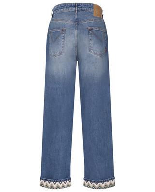 Herringbone faded straight-leg jeans MISSONI