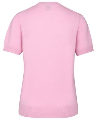 Cashmere short-sleeved top ALLUDE