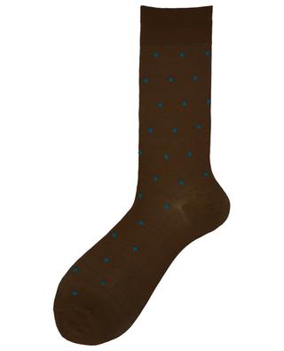 N.219 polka dotted cotton socks ALTO MILANO