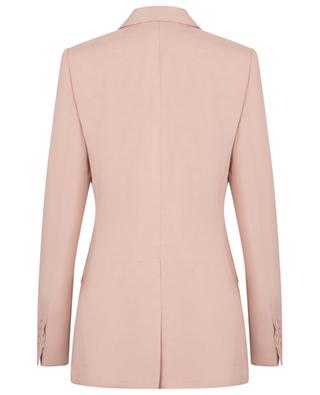 Sustainable viscose and linen single-breasted cinched blazer STELLA MCCARTNEY
