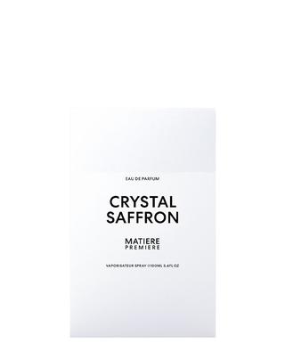 Crystal Saffron eau de parfum - 100 ml MATIERE PREMIERE