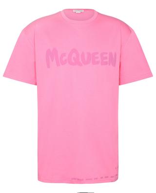 McQUEEN Graffiti short-sleeved T-shirt ALEXANDER MC QUEEN