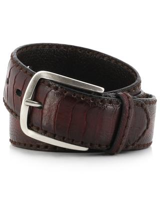 Struzzo leather belt FAUSTO COLATO