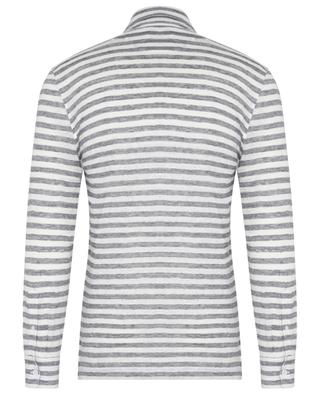 Five ML linen long-sleeved polo shirt FEDELI