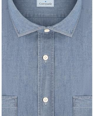 Chemise manches longues en chambray GIAMPAOLO