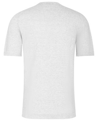 Linen and cotton round neck T-shirt GRAN SASSO