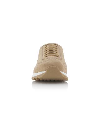 Foundry II suede low-top lace-up sneakers JOHN LOBB