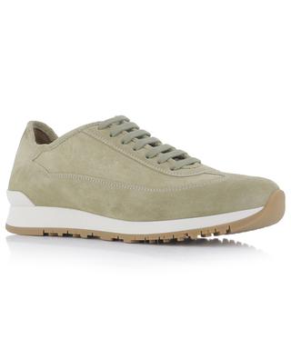 Foundry II suede low-top lace-up sneakers JOHN LOBB