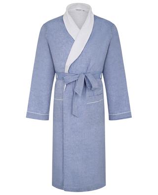 Poolbas cotton and linen bathrobe ROBERTO RICETTI