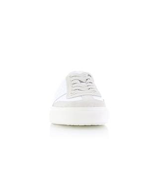 Tod's nappa leather and suede low-top lace-up sneakers TOD'S