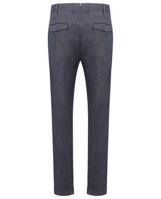 Master cotton and linen tailored trousers PT TORINO