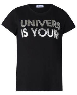 T-Shirt aus Baumwolle und Modal Univers Is Yours PRINCESS