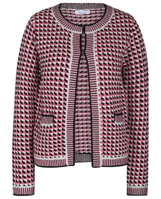 Wool blend tweed effect jacket PRINCESS