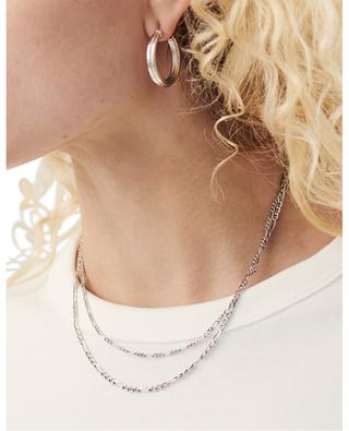 Filia Double Chain silver necklace MISSOMA