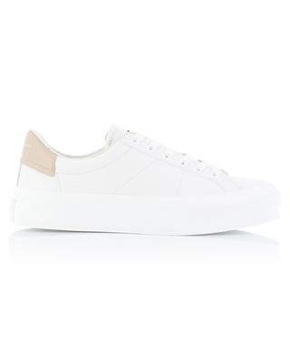 City Sport smooth leather lace-up sneakers GIVENCHY