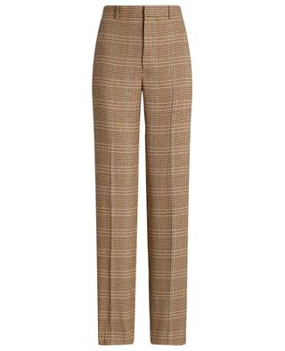 Checked linen blend trousers POLO RALPH LAUREN