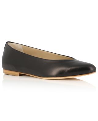 Jackie pointed toe leather ballet flats ANNIEL