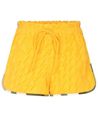 Shorts aus Frottee Logo-Jacquard PUCCI