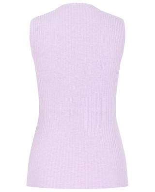 Iride sleeveless rib knit cotton jumper PUCCI