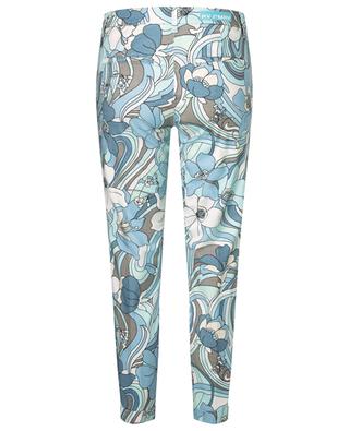 Stella printed cotton tapered trousers CAMBIO