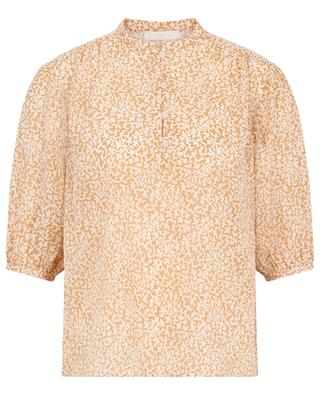 Aragon cotton-blend three-quarter sleeve blouse VANESSA BRUNO
