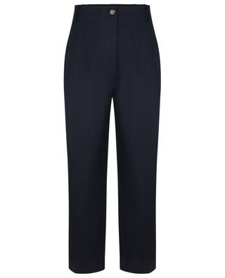 Anthony cotton and linen straight leg trousers VANESSA BRUNO