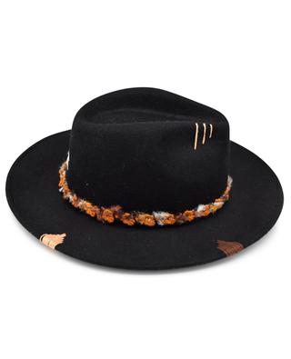 Bestickter Woll-Fedora Mad Hatter THE HAT GANG