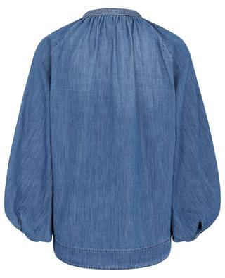Natalia cotton three-quarter sleeve blouse HANA SAN