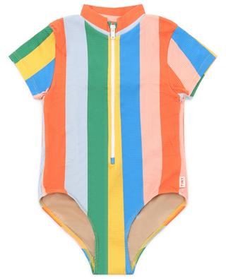 Multicolor Stripes girls' one-piece swimsuit TINYCOTTONS