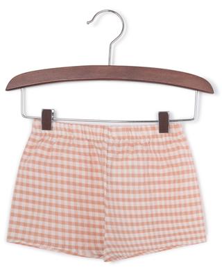 Petra checked cotton voile shorts THE NEW SOCIETY