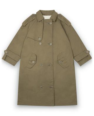 Lorenza boy's gabardine trench coat THE NEW SOCIETY