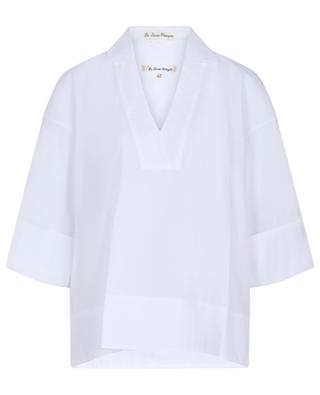 Cotton three-quarter sleeve blouse LE SARTE PETTEGOLE