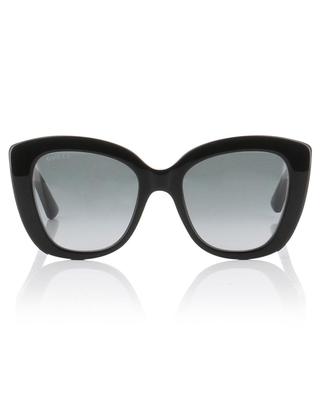 Oversize-Katzenaugensonnenbrille aus Acetat GUCCI