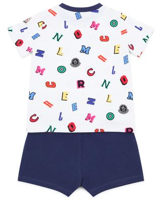Letter printed baby shorts and T-shirt set MONCLER