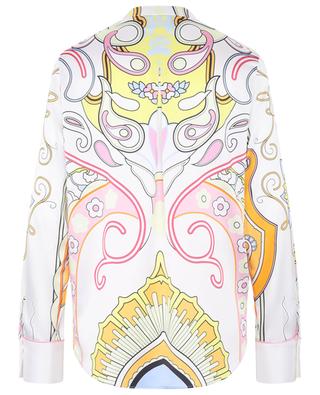 Stylized Paisley printed silk blouse HERZEN'S ANGELEHEIT