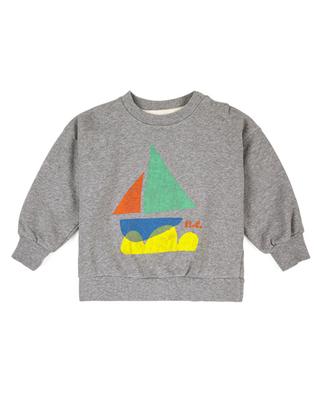 Sail Boat printed baby sweatshirt BOBO CHOSES