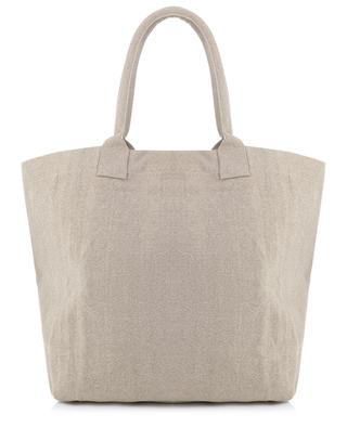 Yenky embroidered large canvas tote bag ISABEL MARANT