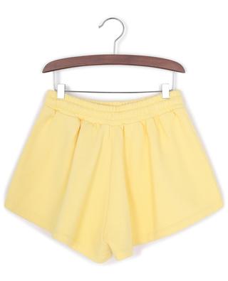 Helvetica Butterfly girl's sweat shorts OFF WHITE