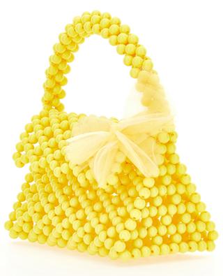 Flowers girl's bead handbag MONNALISA