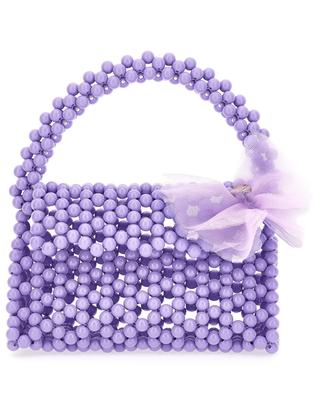 Mädchen-Perlenhandtasche Flowers MONNALISA