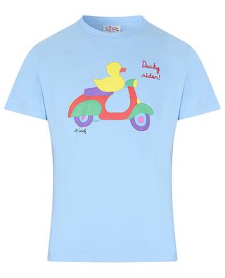 Kurzärmeliges T-shirt aus Baumwolle Ducky Rider MC2 SAINT BARTH