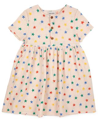 Multicolor Stars All Over short girl's dress BOBO CHOSES