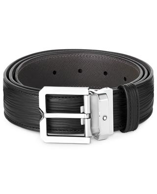Bark-textured belt - 35 mm MONTBLANC