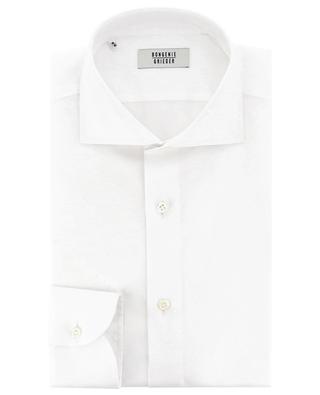 Slim-Fit-Hemd aus texturierter Baumwolle Nando BONGENIE GRIEDER