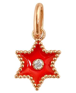 Étoile Star rose gold and diamond pendant GIGI CLOZEAU