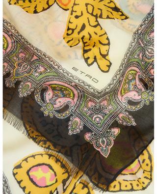 Exotic fruit modal and cashmere scarf ETRO