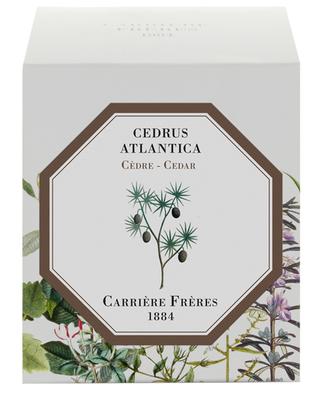 Bougie parfumée Cedrus Atlantica - 185 g CARRIERE FRERES