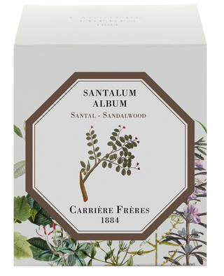 Bougie parfumée Santalum Album - 185 g CARRIERE FRERES